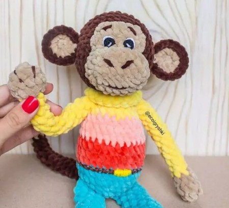 Amigurumi Monkey Free Pattern