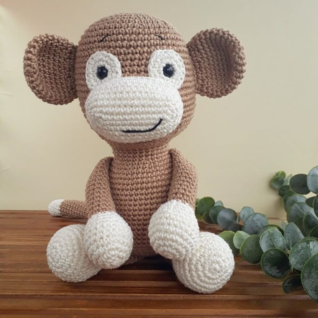 Amigurumi Monkey Free Pattern 1