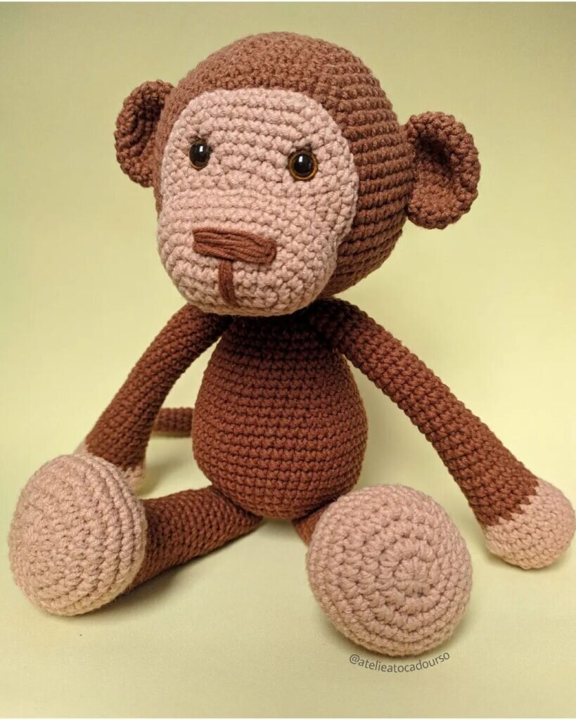 Amigurumi Monkey Free Pattern 2