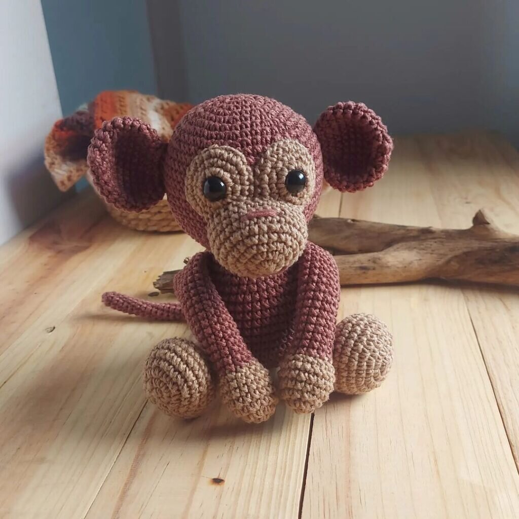 Amigurumi Monkey Free Pattern 3