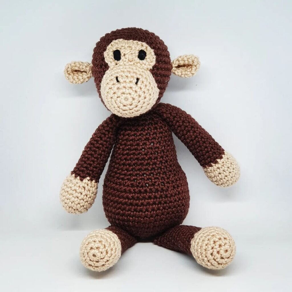 Amigurumi Monkey Free Pattern 5