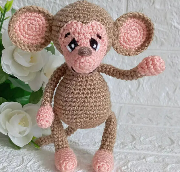 Amigurumi Monkey Free Pattern