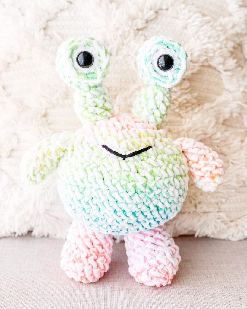 Amigurumi Monster Free Pattern 3