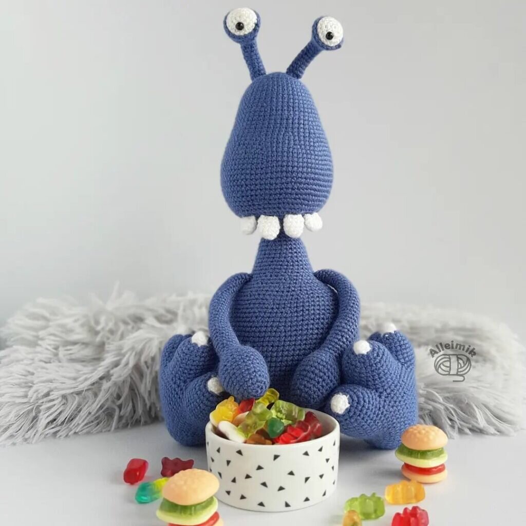 Amigurumi Monster Free Pattern 4