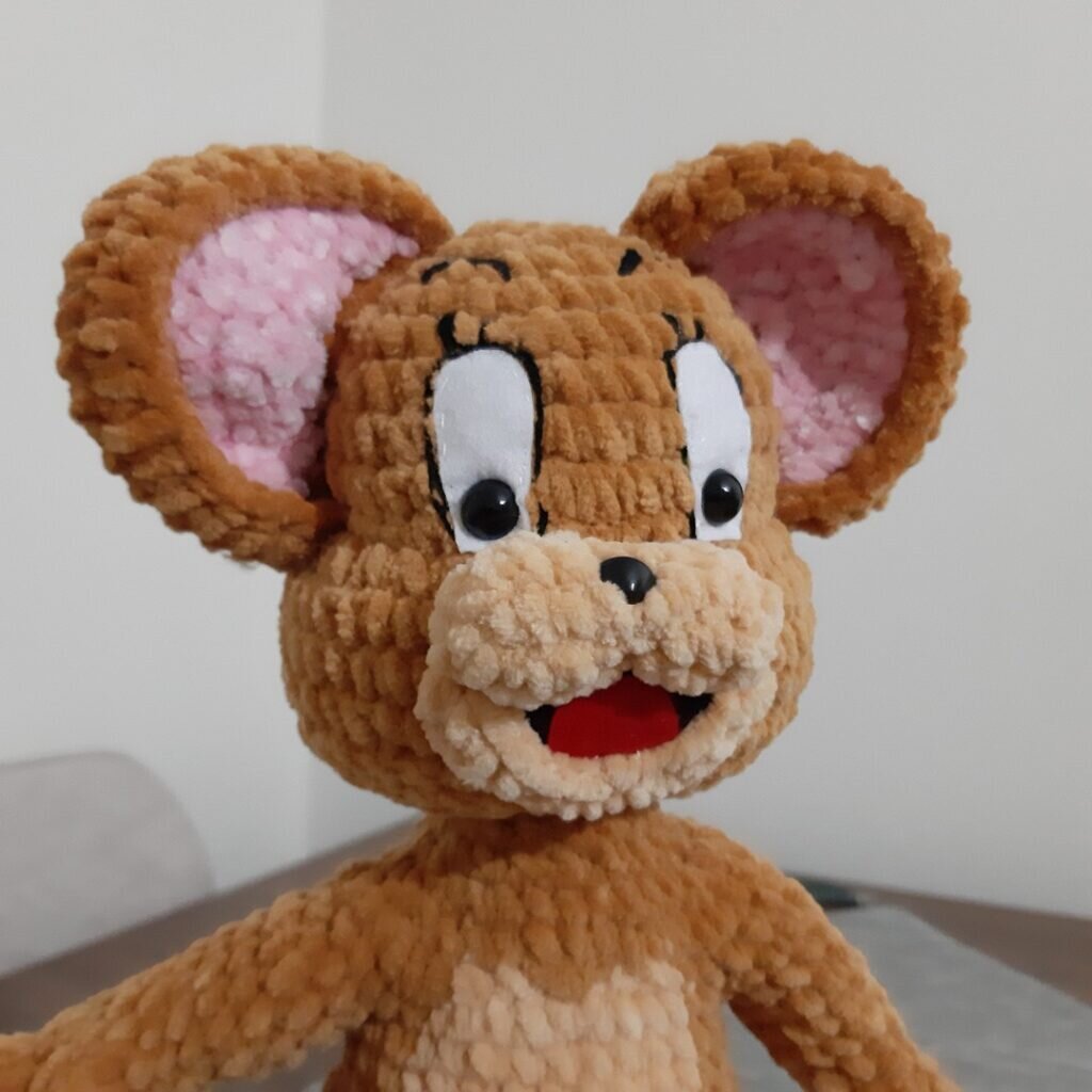 Amigurumi Mouse jerry Free Pattern 7