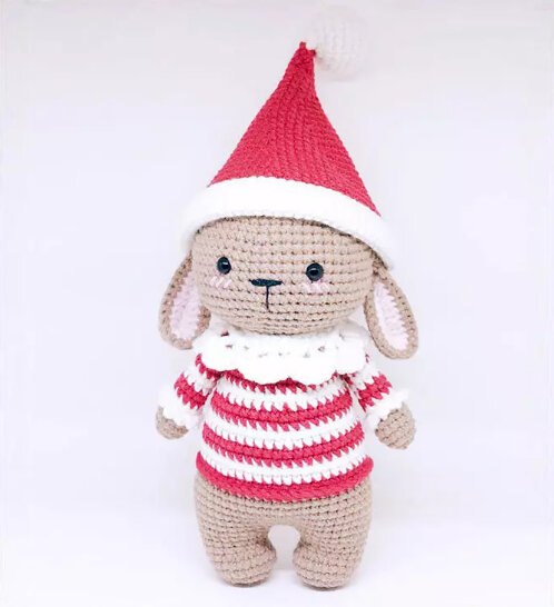 Amigurumi New Year Bunny Free Pattern