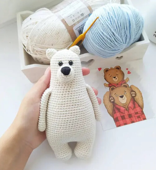 Amigurumi Northern Bear Crochet Pattern 2