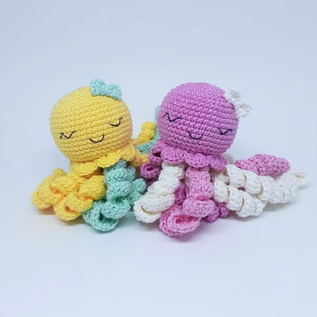 Amigurumi Octopus Crochet Pattern 1