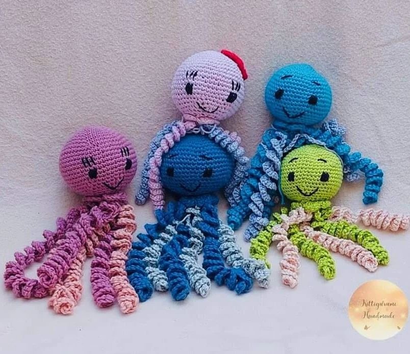 Amigurumi Octopus Crochet Pattern 3