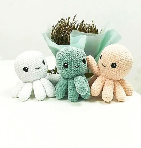 Amigurumi Octopus Free Pattern