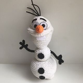 Amigurumi Olaf the Snowman Free Pattern 2