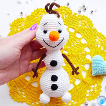 Amigurumi Olaf the Snowman Free Pattern