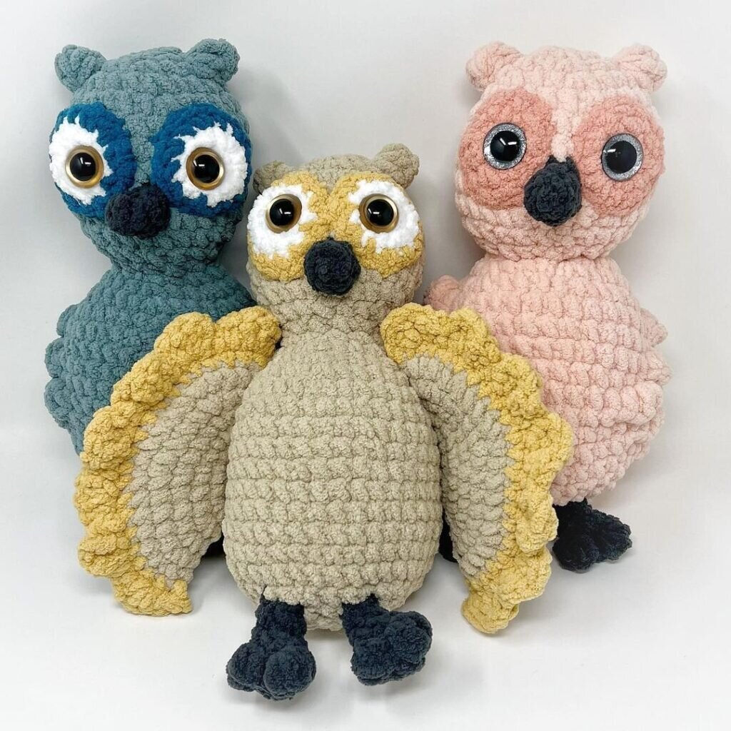 Amigurumi Owl Crochet Pattern 3