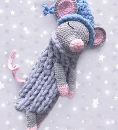 Amigurumi Pajama Mouse Crochet Pattern