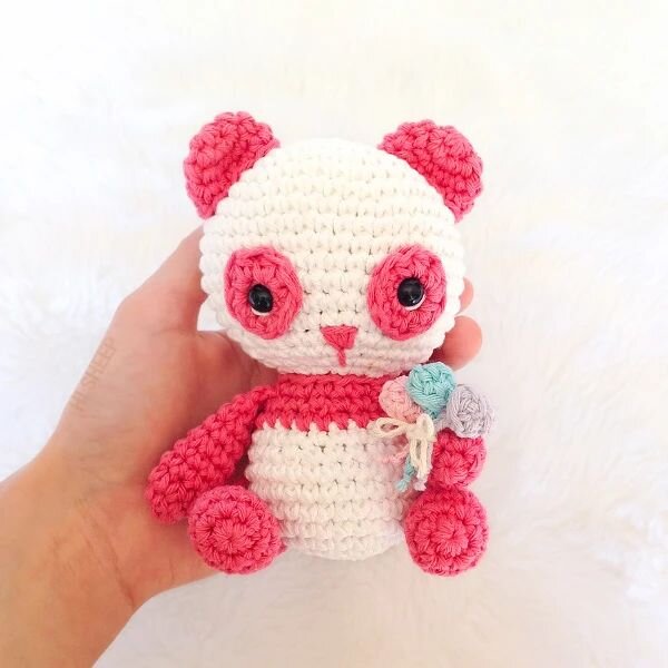 Amigurumi Panda Free Pattern 1