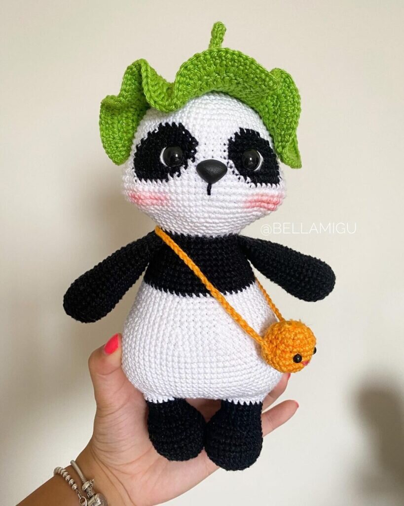 Amigurumi Panda Free Pattern 8