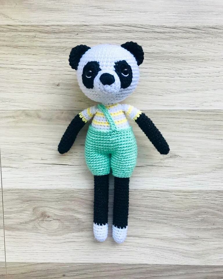 Amigurumi Panda Free Pattern 2