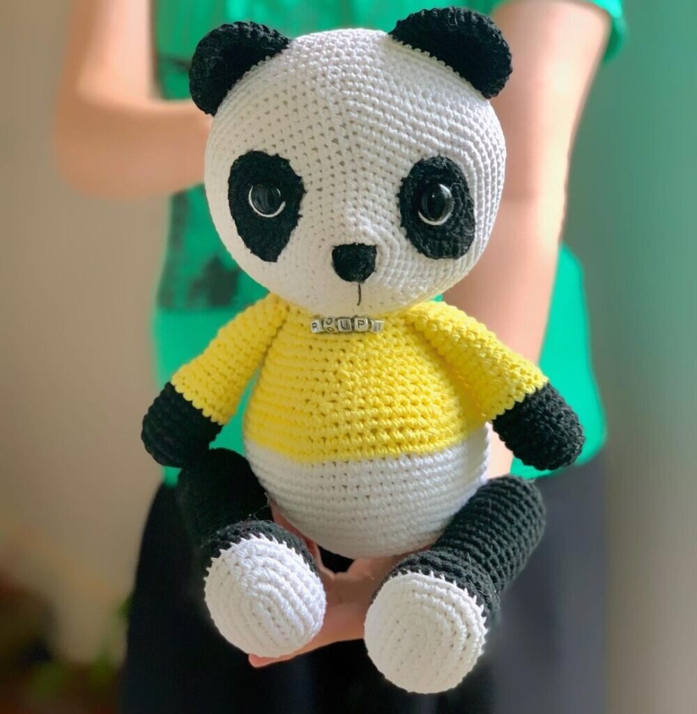 Amigurumi Panda Free Pattern 3