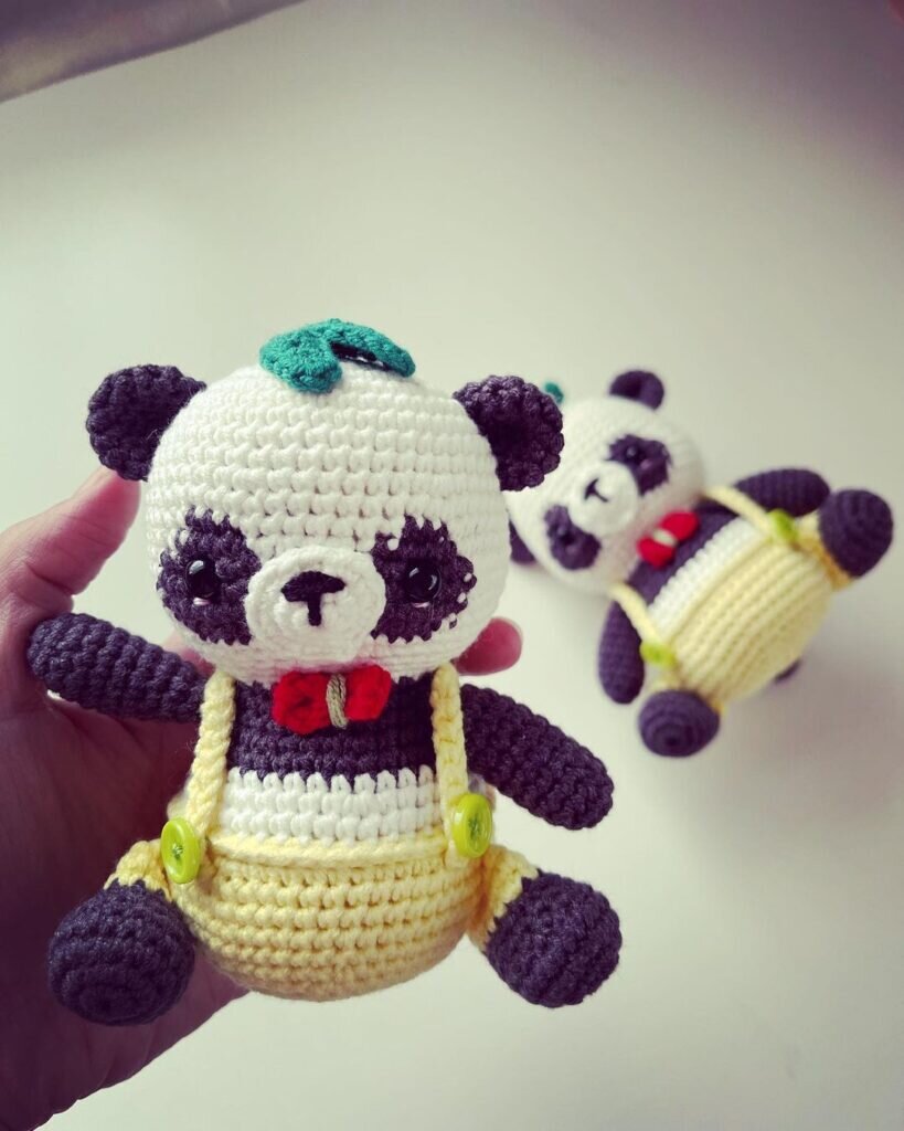 Amigurumi Panda Free Pattern 4