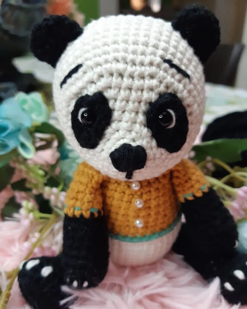 Amigurumi Panda Free Pattern 5