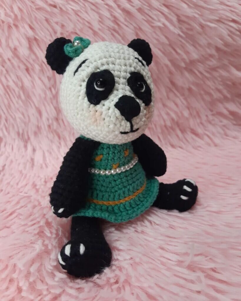 Amigurumi Panda Free Pattern 6