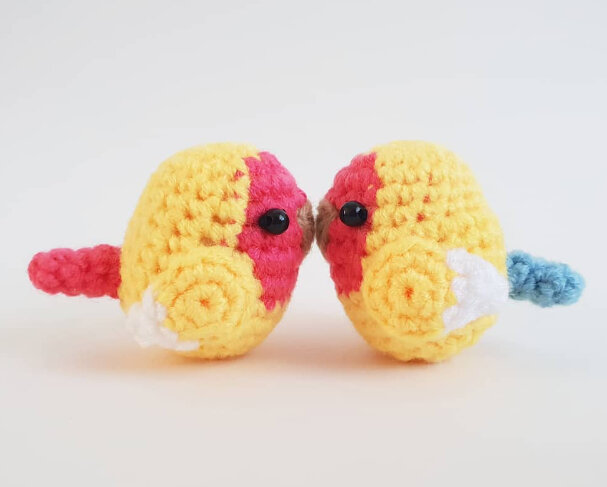 Amigurumi Parrot Free Pattern 3