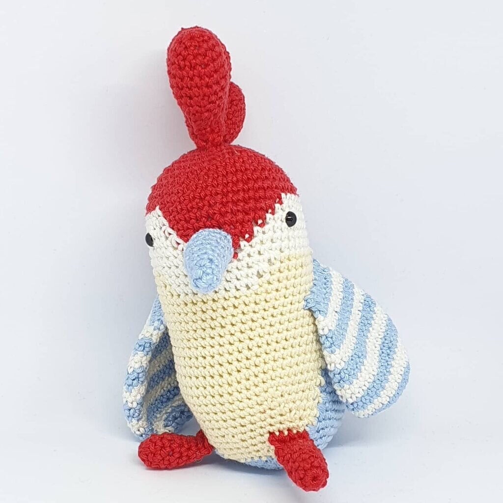 Amigurumi Parrot Free Pattern 4