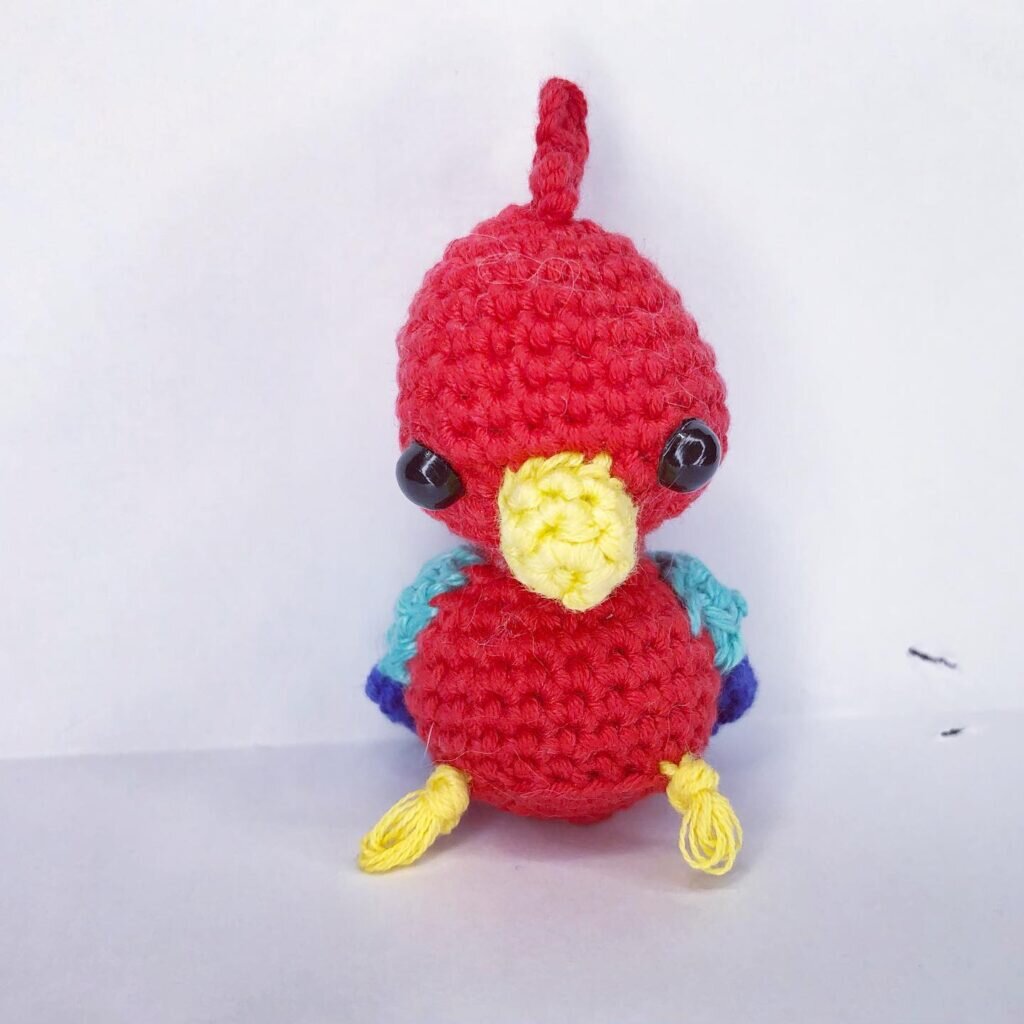 Amigurumi Parrot Free Pattern 5