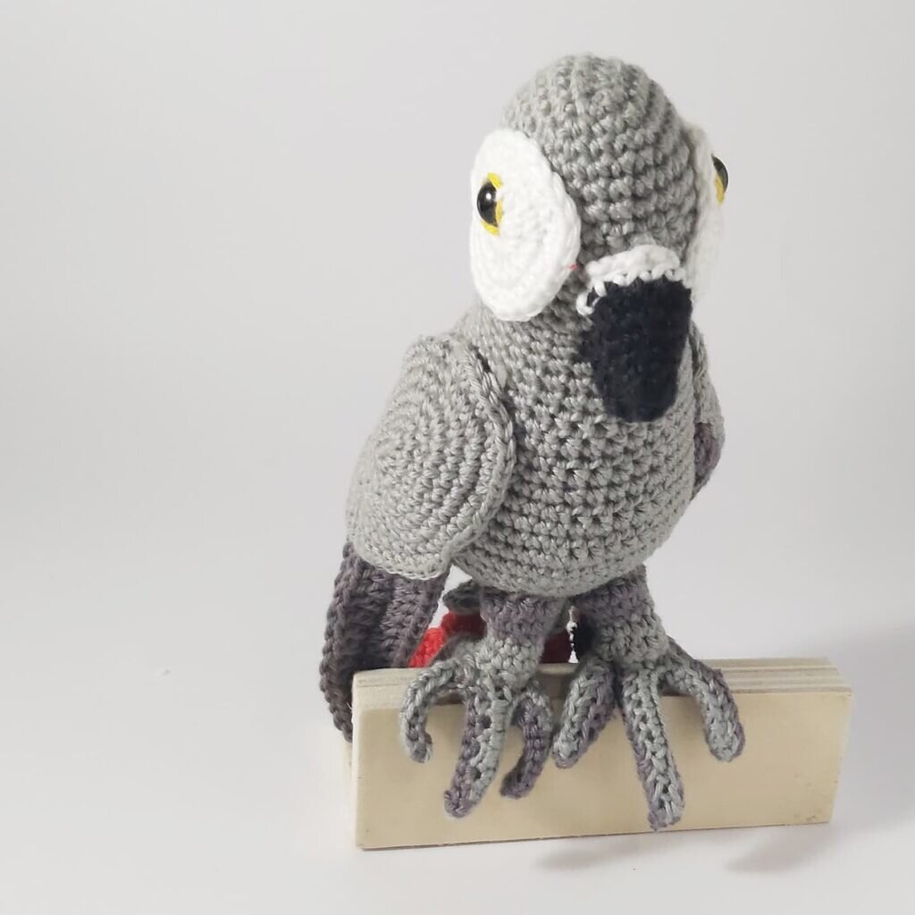 Amigurumi Parrot Free Pattern 7