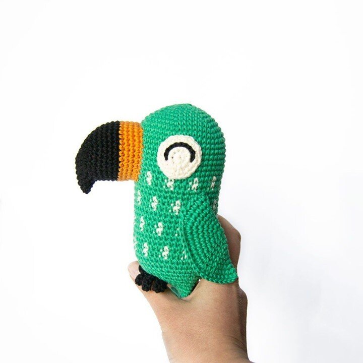 Amigurumi Parrot Kesha Crochet Pattern 1