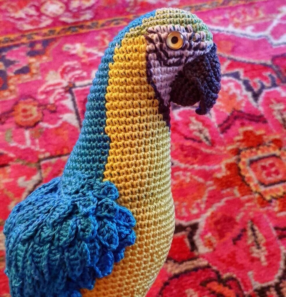 Amigurumi Parrot Kesha Crochet Pattern 6