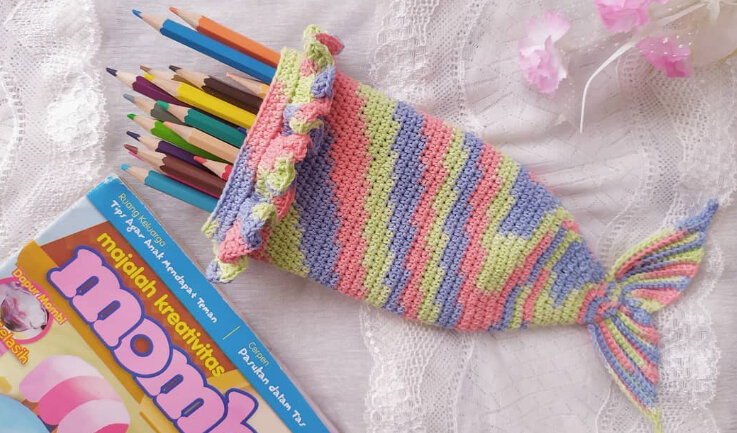 Amigurumi Pencil Case Free Pattern 5