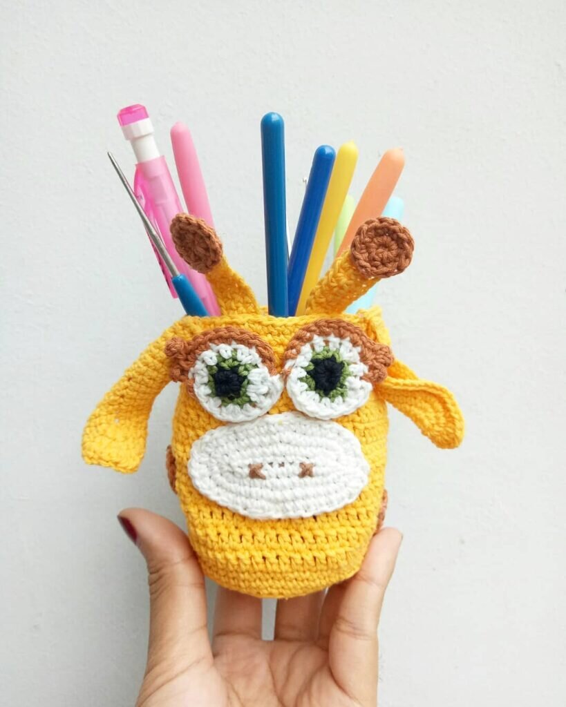 Amigurumi Pencil Case Free Pattern 6