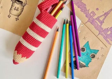 Amigurumi Pencil Case Free Pattern