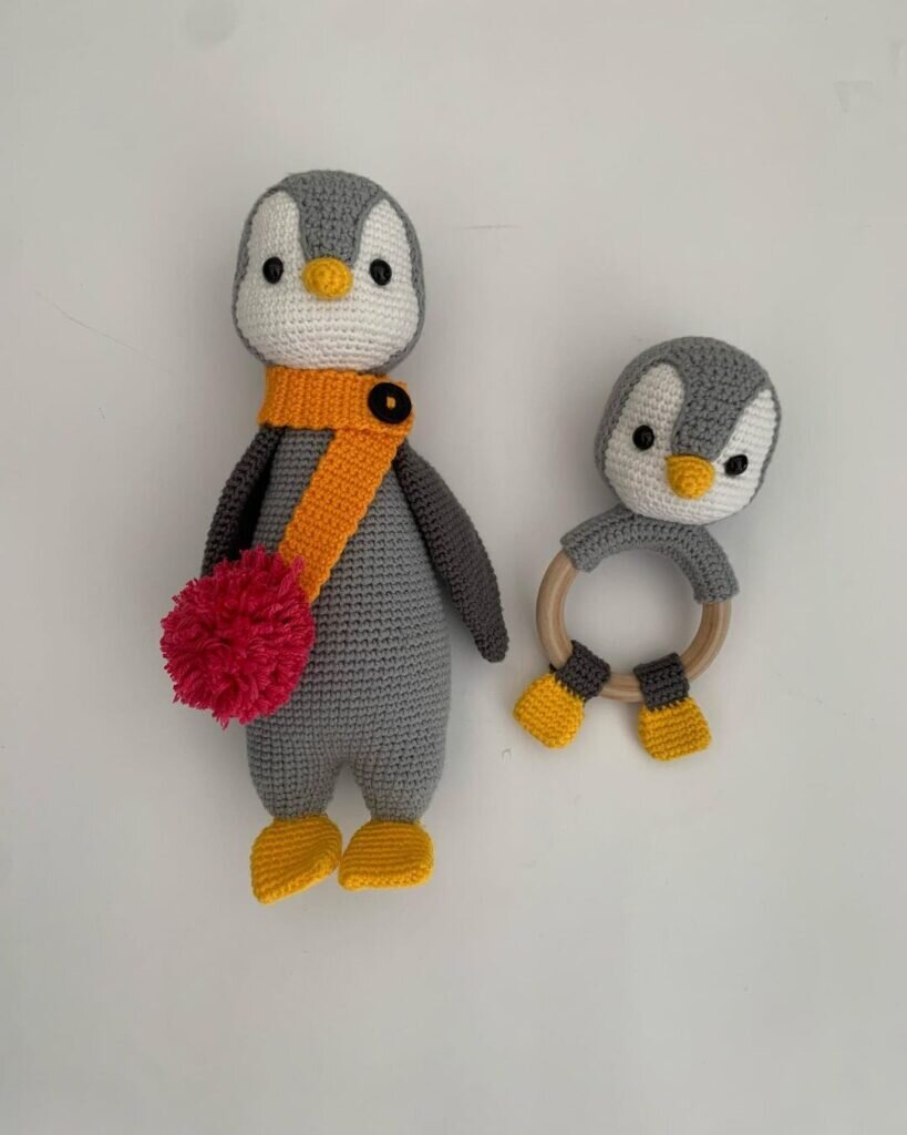 Amigurumi Penguin Free Pattern 6