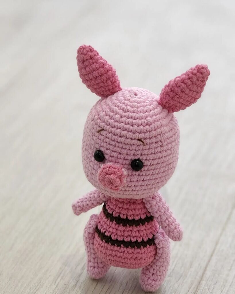 Amigurumi Pig Free Pattern 6