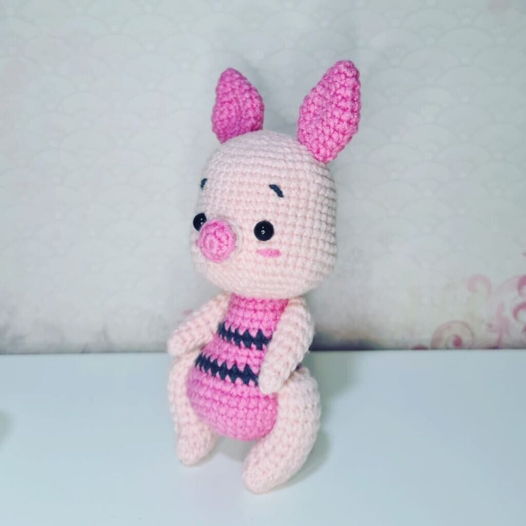 Amigurumi Pig Free Pattern 7