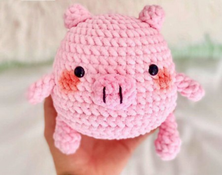 Amigurumi Piglet Free Pattern