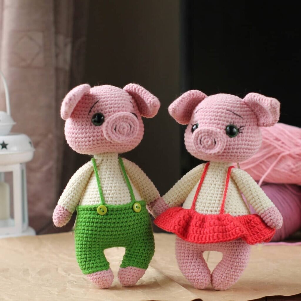 Amigurumi Piglet Free Pattern 3