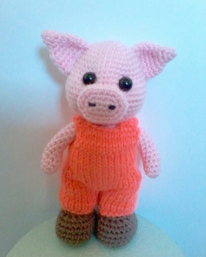 Amigurumi Piglet Free Pattern 4