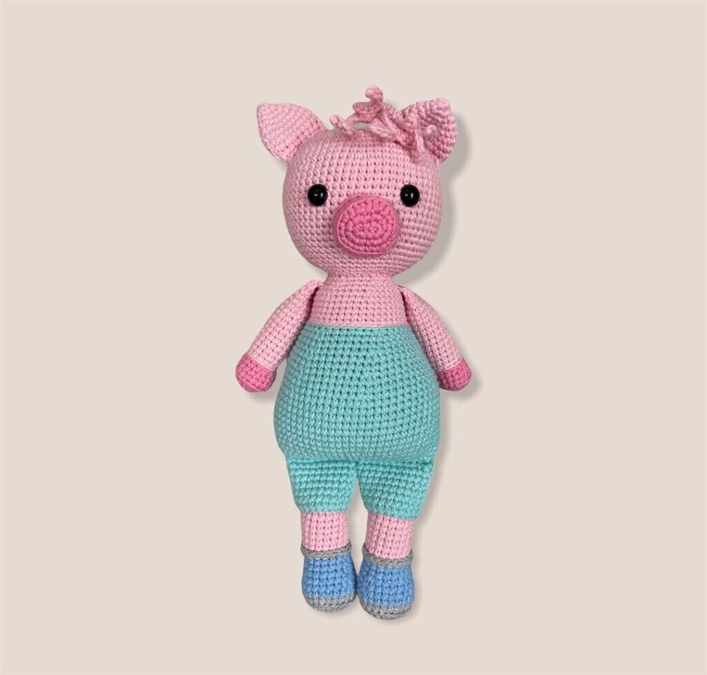 Amigurumi Piglet Free Pattern 6