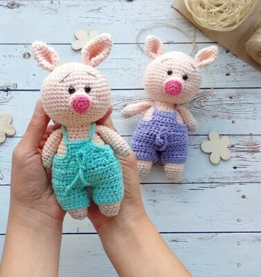 Amigurumi Piglet Free Pattern