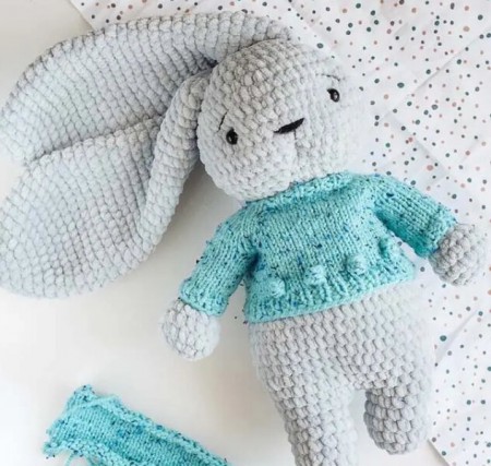 Amigurumi Plush Bunny Crochet Pattern