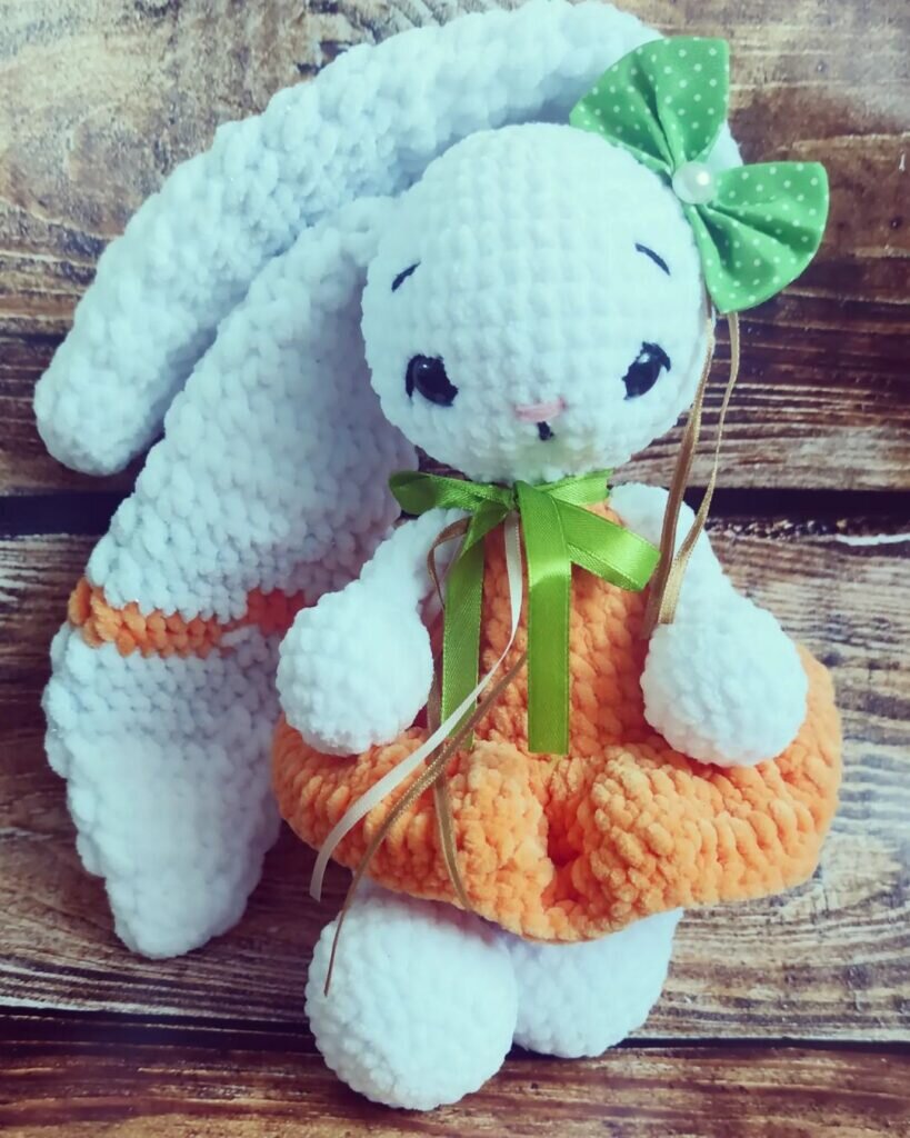 Amigurumi Plush Bunny Free Pattern 4