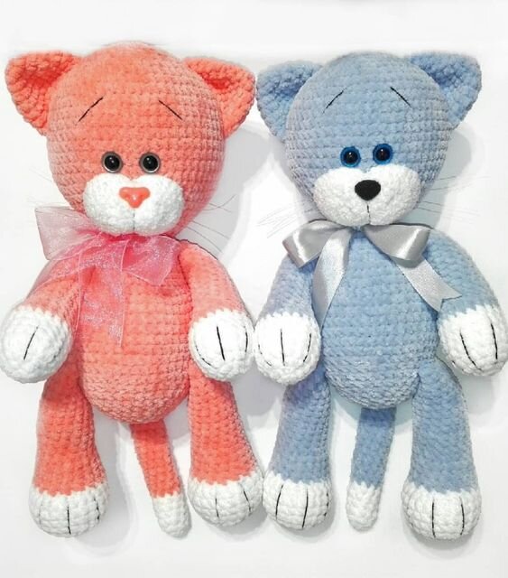 Amigurumi Plush Cat Free Pattern 4