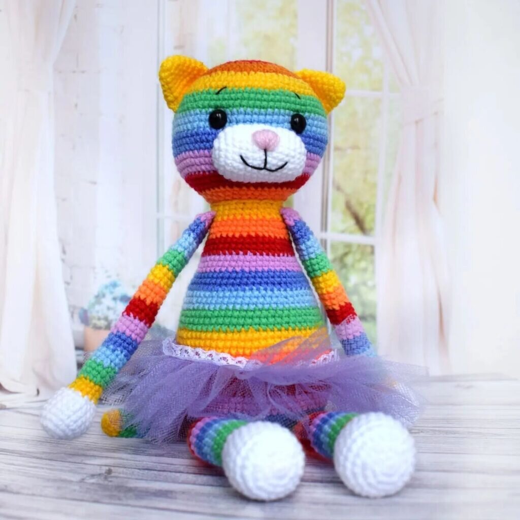 Amigurumi Plush Cat Free Pattern 1