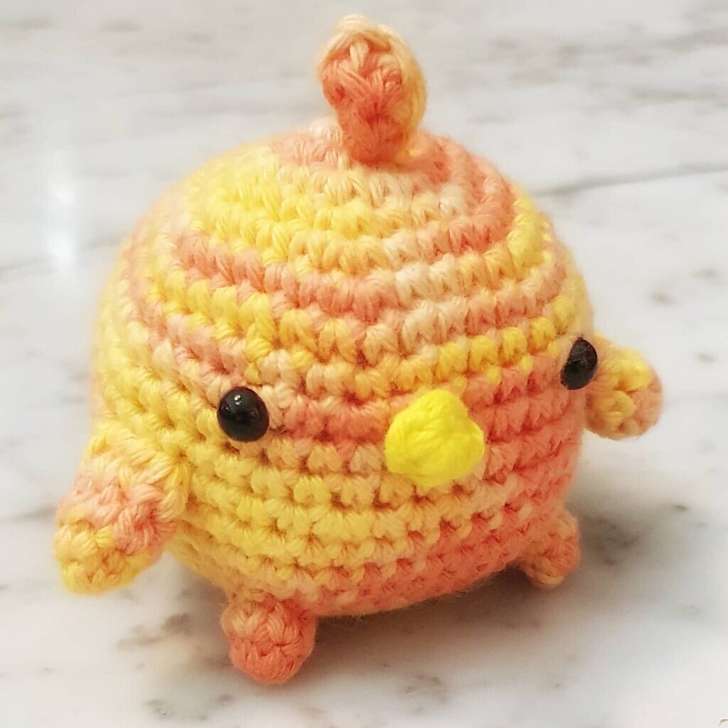 Amigurumi Plush Chick Free Pattern 3