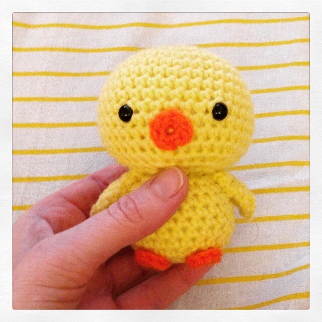 Amigurumi Plush Chick Free Pattern 4