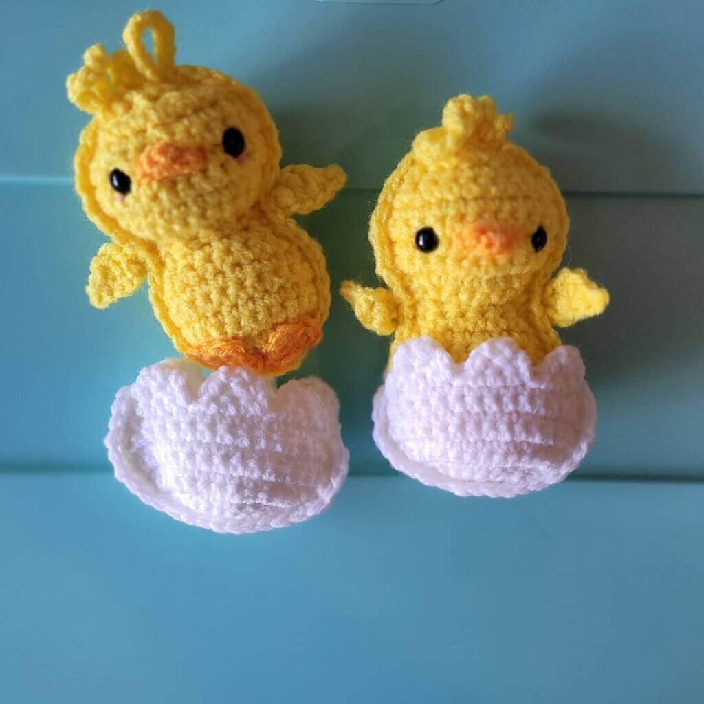 Amigurumi Plush Chick Free Pattern 5