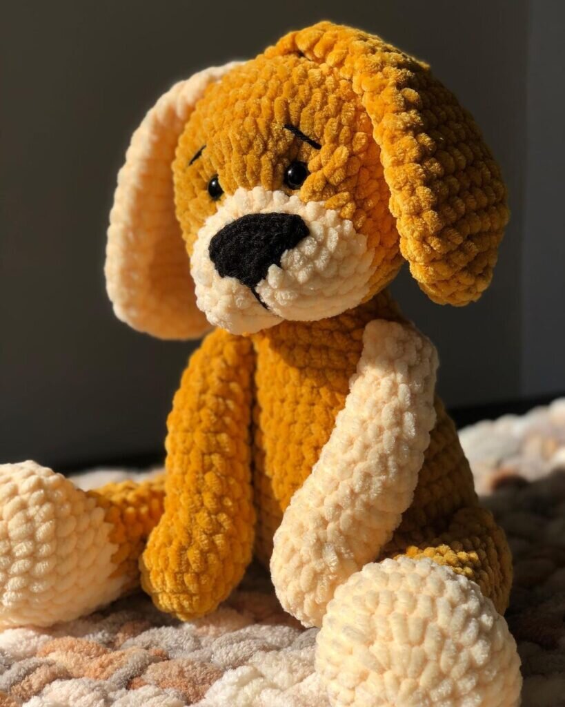 Amigurumi Plush Dog Free Pattern 1